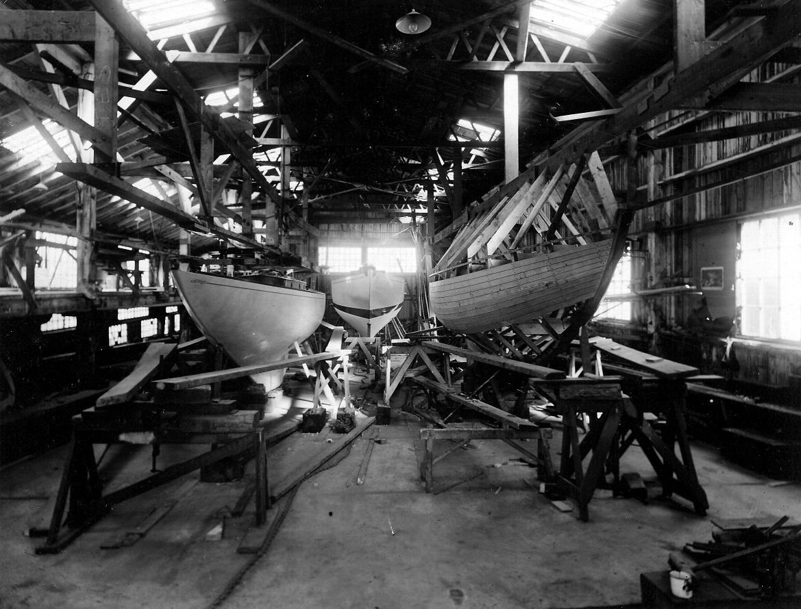 Bute Slip Dock building shed Bute Slip Dock building shed